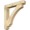 Ekena Millwork Imperial Craftsman Rough Sawn Bracket w/ Offset Brace, Douglas Fir, 8"W x 48"D x 48"H BKT0806X48X48IMP04RDF - alternate 1